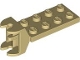 Lego part: Hinge Plate 2 x 4 with Articulated Joint - Female