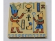Part No: 3754px2  Name: Brick 1 x 6 x 5 with Hieroglyphs and Minifigure Pattern