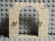 Part No: 40242  Name: Door, Frame 1 x 8 x 6 with Stone Pattern and Clips