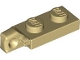 Lego part: Hinge Plate 1 x 2 Locking with 1 Finger on End without Bottom Groove