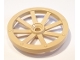 Lot ID: 53495237  Part No: 4489a  Name: Wheel Wagon Large 33mm D., Hole Round for Wheels Holder Pin