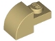 Part No: 5841  Name: Slope, Curved 2 x 1 with Recessed Stud