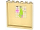 Part No: 59349pb073  Name: Panel 1 x 6 x 5 with Sponge, Green Towel and Soap Bottle Pattern on Inside (Sticker) - Set 3185