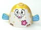 Lot ID: 379948775  Part No: 60339pb01  Name: Body Pufferfish with Mrs. Puff with Pink Flower Pattern (SpongeBob)