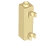 Part No: 60583b  Name: Brick, Modified 1 x 1 x 3 with 2 Clips (Vertical Grip) - Hollow Stud