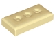 Lot ID: 258027235  Part No: 65110  Name: Duplo Tile, Modified 2 x 4 x 1/2 (Thick) with Cushion Profile