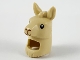 Part No: 66972pb01  Name: Minifigure, Headgear Head Cover, Costume Llama Head and Neck with Black Eyes, Reddish Brown Nose and Mouth Pattern