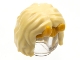 Part No: 78915pb01  Name: Minifigure, Hair Female Short, Center Part with Pearl Gold Tiara with Horns, One Broken Pattern