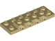 Lego part: Plate, Modified 2 x 6 x 2/3 with 4 Studs on Side