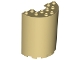 Part No: 87926  Name: Cylinder Half 3 x 6 x 6 with 1 x 2 Cutout