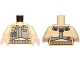 Part No: 973pb2555c01  Name: Torso SW Jacket with Dark Tan Belts Pattern (Rebel Trooper) / Tan Arms / Light Nougat Hands