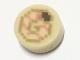 Part No: 98138pb176  Name: Tile, Round 1 x 1 with Pixelated Minecraft Coral and Dark Tan Nautilus Shell Pattern