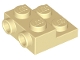 Part No: 99206  Name: Plate, Modified 2 x 2 x 2/3 with 2 Studs on Side