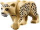 Part No: bb0787c01pb02  Name: Cat, Large (Leopard) with White Muzzle and Black Nose and Spots Pattern