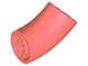 Lego part: Brick, Round 2 x 2 D. 45 degrees Elbow (27.7mm Standing Height)