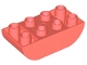 Lot ID: 356823943  Part No: 98224  Name: Duplo, Brick 2 x 4 Slope Curved Inverted Double