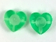 Part No: 45452  Name: Clikits, Icon Heart 2 x 2 Small with Hole