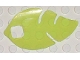 Part No: 54317  Name: Clikits, Icon Accent Plastic Leaf 6 x 4 with Cutouts