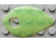 Part No: clikits032  Name: Clikits, Icon Accent Plastic Leaf 4 1/2 x 2 5/8