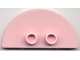 Lot ID: 409051947  Part No: 3808  Name: Duplo Tile, Modified 2 x 4 x 1/3 (Thin) Half Circle with 2 Studs
