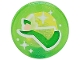 Part No: 98138pb419 Name: Tile, Round 1 x 1 with Fairy Godmother Fauna, Light Nougat Face, Bright Green Cloak, White Dots and Sparkles Pattern Part No: 98138pb419 Name: Tile, Round 1 x 1 with Fairy Godmother Fauna, Light Nougat Face, Bright Green Cloak, White Dots and Sparkles Pattern
