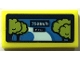 Part No: 3069pb1375 Name: Tile 1 x 2 with Display Screen with Trees, Path and '35km/h' Pattern (Sticker) - Set 41744 Part No: 3069pb1375 Name: Tile 1 x 2 with Display Screen with Trees, Path and '35km/h' Pattern (Sticker) - Set 41744