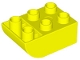 Lot ID: 381622499  Part No: 98252  Name: Duplo, Brick 2 x 3 Slope Curved Inverted