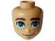 Lot ID: 405121182  Part No: 103431  Name: Mini Doll, Head Friends Male with Reddish Brown Eyebrows and Freckles, Dark Azure Eyes, Reddish Brown Closed Mouth Pattern