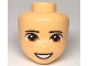Lot ID: 350272446  Part No: 84044  Name: Mini Doll, Head Friends with Black Eyebrows, Dark Orange Eyes, Freckles and Open Mouth Smile with Teeth Pattern