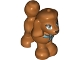 Part No: 11575pb03  Name: Dog, Friends, Poodle with Black and Metallic Light Blue Bow, Eyes, Nose and Mouth Pattern
