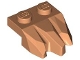 Lego part: Plate, Modified 1 x 2 with 3 Claws / Rock Fingers