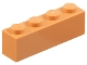 Lot ID: 349239090  Part No: 3010  Name: Brick 1 x 4