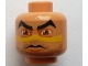 Lot ID: 321567800  Part No: 3626bpb0627  Name: Minifigure, Head Alien with SW Quinlan Vos Pattern - Blocked Open Stud