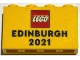Part No: 14718pb046 Name: Panel 1 x 4 x 2 with Side Supports - Hollow Studs with LEGO Logo and 'EDINBURGH 2021' Pattern Part No: 14718pb046 Name: Panel 1 x 4 x 2 with Side Supports - Hollow Studs with LEGO Logo and 'EDINBURGH 2021' Pattern