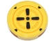 Part No: 14769pb0825 Name: Tile, Round 2 x 2 with Bottom Stud Holder with Black and Orange Hubcap Pattern (Sticker) - Sets 72032 / 72035 / 72038 / 72043 / 72044 / 72045 Part No: 14769pb0825 Name: Tile, Round 2 x 2 with Bottom Stud Holder with Black and Orange Hubcap Pattern (Sticker) - Sets 72032 / 72035 / 72038 / 72043 / 72044 / 72045