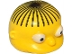 Lot ID: 119403499  Part No: 15502pb01  Name: Minifigure, Head, Modified Simpsons Ralph Wiggum Pattern