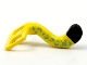 Lot ID: 373926818  Part No: 15504pb05  Name: Minifigure Costume Tail Cat with Black Tip and Medium Azure Rosettes Pattern