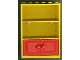 Part No: 2042c02  Name: Fabuland Cupboard 2 x 6 x 7 with Red Doors