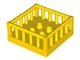 Part No: 2252c01  Name: Duplo, Furniture Playpen 4 x 4 with 4 Studs Inside