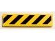Part No: 2431pb0530 Name: Tile 1 x 4 with Black and Yellow Danger Stripes (Yellow Corners) Pattern (Sticker) - Set 75053 Part No: 2431pb0530 Name: Tile 1 x 4 with Black and Yellow Danger Stripes (Yellow Corners) Pattern (Sticker) - Set 75053