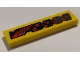 Part No: 2431pb0656R  Name: Tile 1 x 4 with Red Gauges and Speedometer Pattern Model Right Side (Sticker) - Set 76087