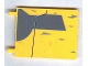 Part No: 2525pb003  Name: Flag 6 x 4 with Gray Jedi Starfighter Pattern on both sides (Stickers) - Set 7669