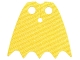 Part No: 29028  Name: Minifigure Cape Cloth with Top Holes and Scalloped 5 Points Bottom (Batman), Long, Circle Neck Cut - Shiny Satin Fabric