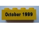 Part No: 3001pb021  Name: Brick 2 x 4 with October 1999 Pattern