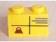 Part No: 3004pb027  Name: Brick 1 x 2 with Parcel with Weight Pattern (Sticker) - Set 2150