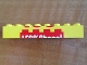 Part No: 3007pb09  Name: Brick 2 x 8 with Top Half of 'LEGO Store!' Pattern