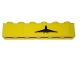 Part No: 3009pb124R  Name: Brick 1 x 6 with Black Airplane Pattern Model Right Side (Sticker) - Set 7891