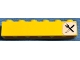 Part No: 3009pb213 Name: Brick 1 x 6 with Crossed Knife and Fork Pattern (Sticker) - Set 182 Part No: 3009pb213 Name: Brick 1 x 6 with Crossed Knife and Fork Pattern (Sticker) - Set 182