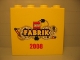 Part No: 30144pb047  Name: Brick 2 x 4 x 3 with LEGO Fabrik 2008 Pattern A