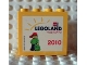 Lot ID: 377484769  Part No: 30144pb079  Name: Brick 2 x 4 x 3 with Legoland Holidays 2010 Pattern